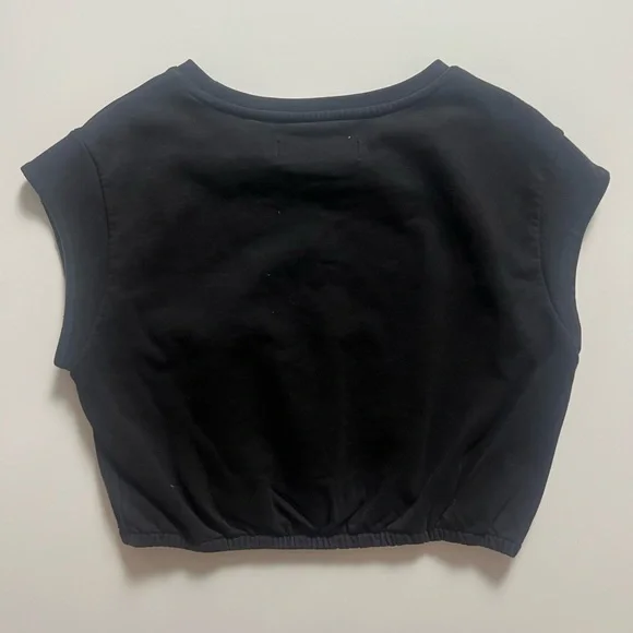 Darc Sport She Crop Top, Black, Size L - Picture 2 of 5